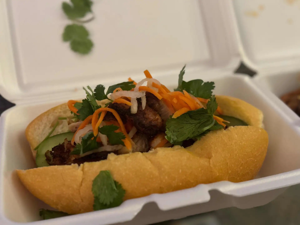 Lemongrass Chicken Po Boy Meal